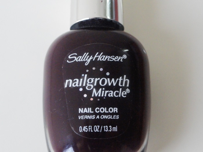 Sally Hansen Miracle Growth Nail Lacquer – Plum Parfait