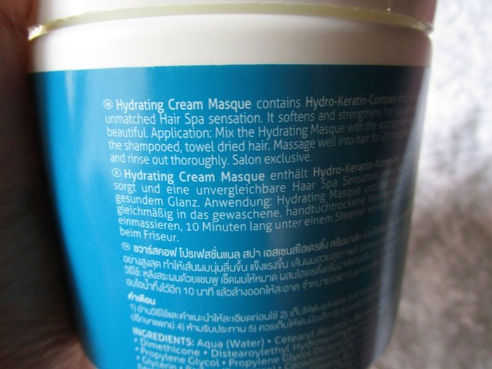 Schwarzkopf Spa Essence Hydrating Cream Masque Review 