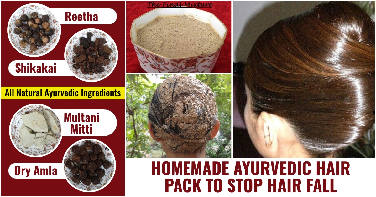 Ayurvedic Hair Mask For Healthy Hair