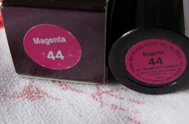 Faces Ultra Moist Lipstick- Magenta 44