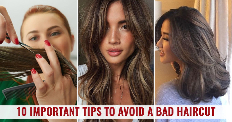 Important tips to avoid a bad haircut