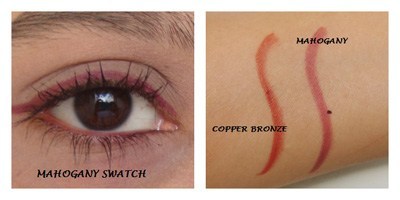 L.A. Colors Pencils- Eyeliner Mahogany and Lipliner Copper-Bronze