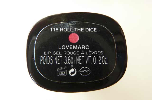 Marc Jacobs Lovemarc Lip Gel in 118 Roll the Dice