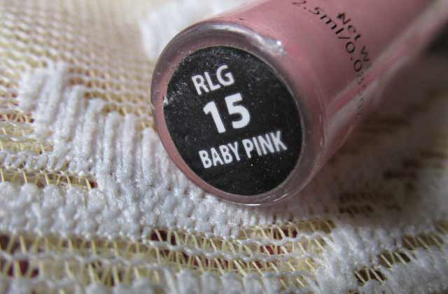 NYX GirlsRound Lip Gloss in Baby Pink