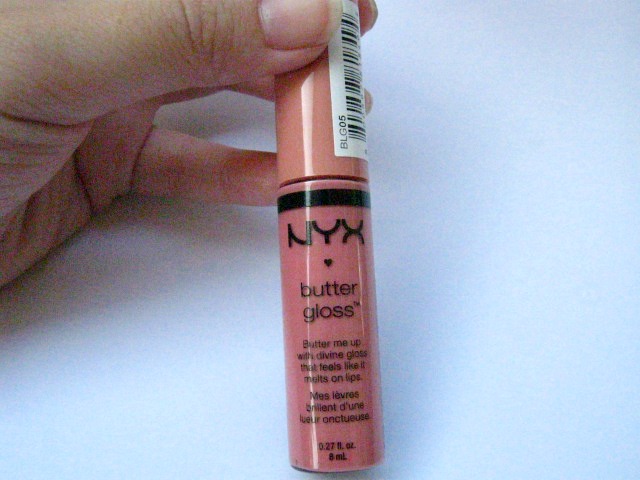 NYX Butter Gloss in Creme Brulee