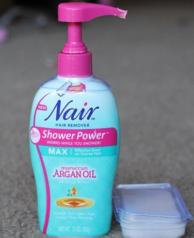 Nair Hair Remover Shower Power Max withMoroccan Argan Oil