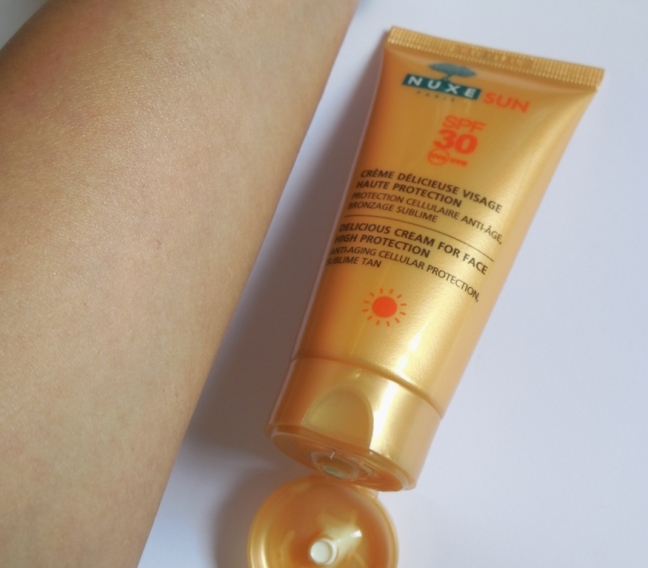 Nuxe Sun SPF 30 Delicious Cream For Face High Protection