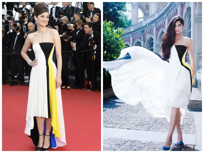 Outfits That Sonam Kapoor Copied From Hollywood