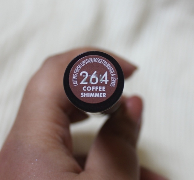 Rimmel Lasting Finish Lipstick Coffee Shimmer