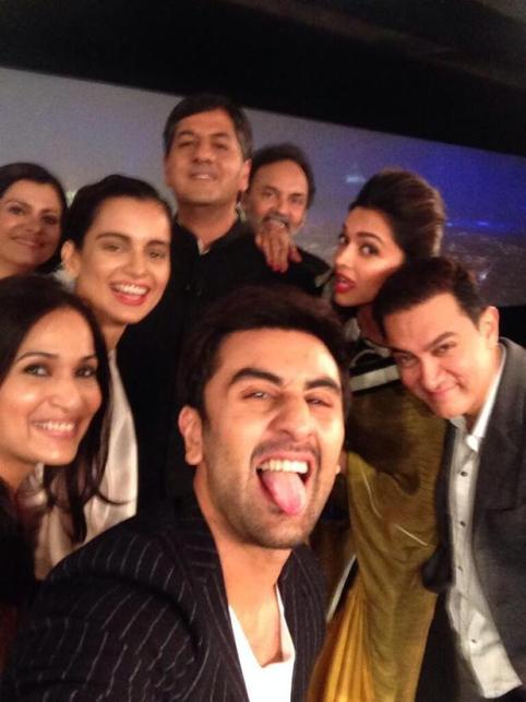Ranbir Kapoor selfie