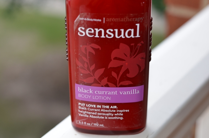 Bath and Body Works Sensual Black Currant Vanilla Body Lotion