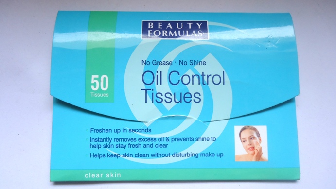 Beauty Formulas Oil Control Tissues