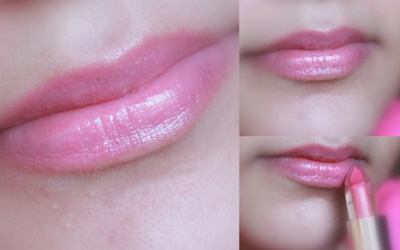 Josie Maran Argan Love Your Lips Hydrating Lipstick in Playful Pink
