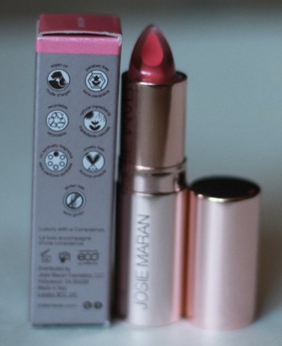 Josie Maran Argan Love Your Lips Hydrating Lipstickin Playful Pink