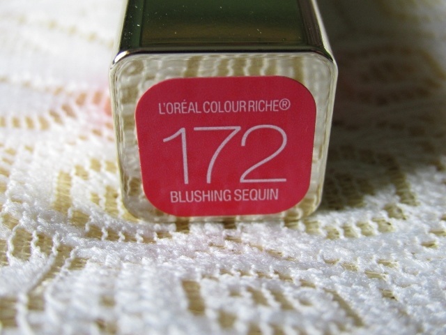 L_Oreal_Color_Caresse_by_Color_Riche_Lipstick-_Blushing_Sequin__4_