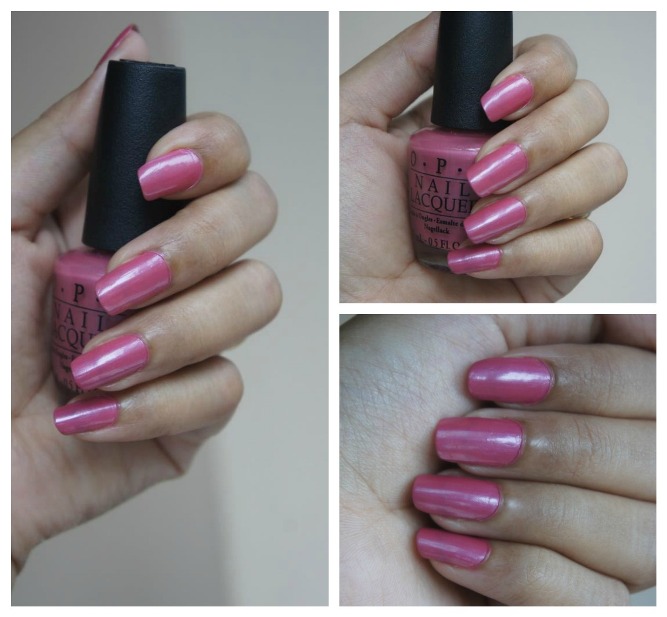 OPI Nail Lacquer Not So Bora Bora-ing Pink