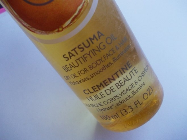 The Body Shop Satsuma Beautifying Oil