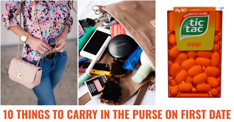 Things to carry in purse for first date