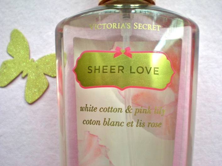 Victoria’s Secret Sheer Love Fragrance Mist