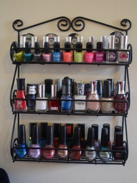 Ways to Store Your Nail Polishes