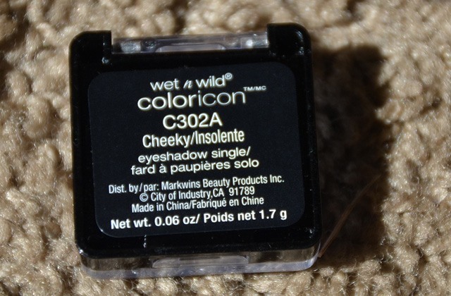 Wet n Wild Color Icon Eyeshadow Single in Cheeky