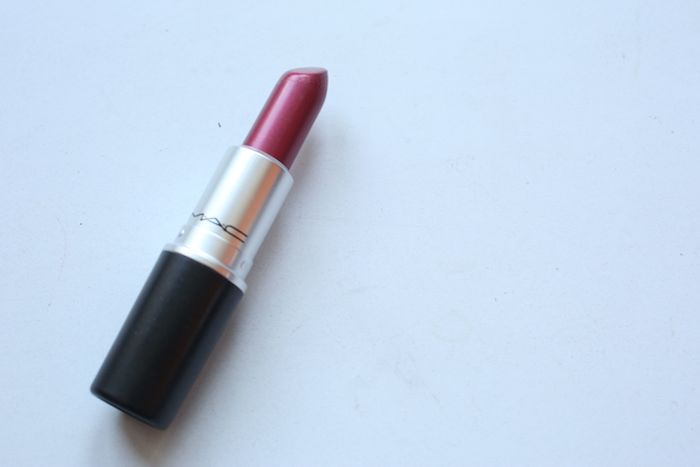 mac newyork apple lipstick, review