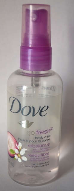 Dove Go Fresh Rebalance Plum and Sakura Blossom Body Mist