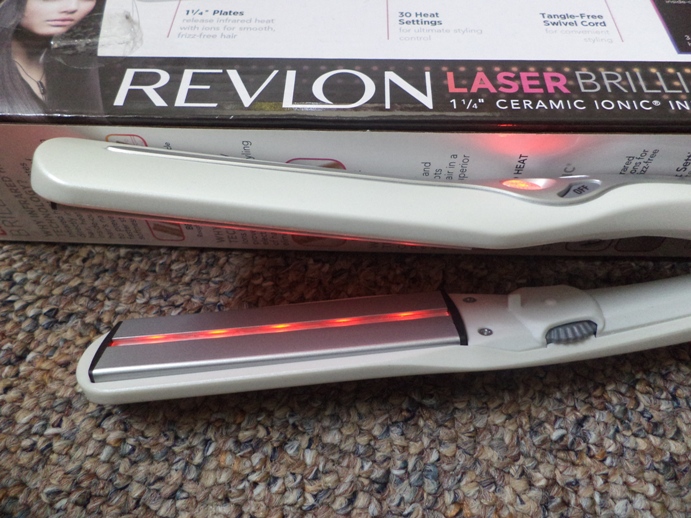 Revlon Laser Brilliance 1-¼ Inch Infrared Heat Straightener