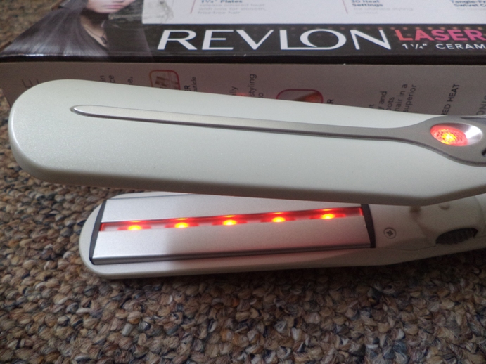 Revlon Laser Brilliance 1-¼ Inch Infrared Heat Straightener