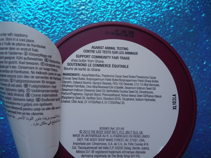 The Body Shop Early Harvest Raspberry Body Butter