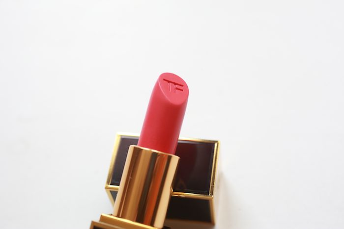 Tom ford true coral 09 lipstick review, swatch, fotd