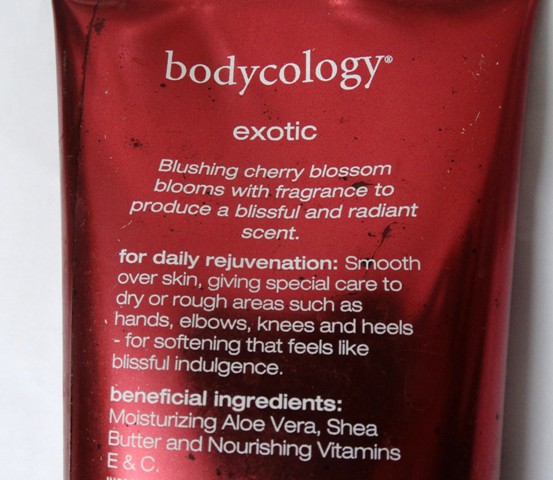 Bodycology Exotic Cherry Blossom Nourishing Body Cream 5