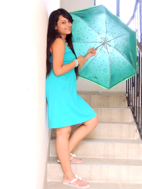 Outfit of the Day:  Monsoon Blues