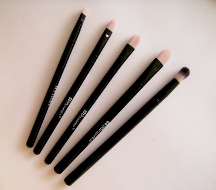 bh cosmetics 5 brushes set