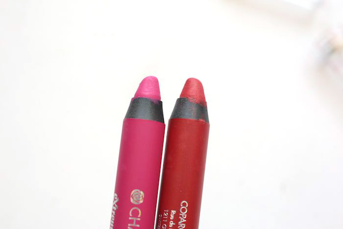 Chambor Extreme Matte Lipstick fiery red review, swatches