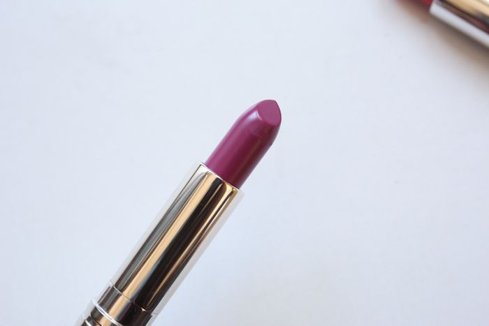 Clinique soft matte lipstick matte plum review, swatch