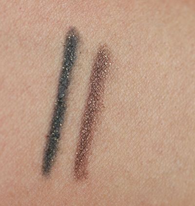 Dolce and Gabbana Stromboli (1), Coffee (2) The Eyeliner Review, Swatches