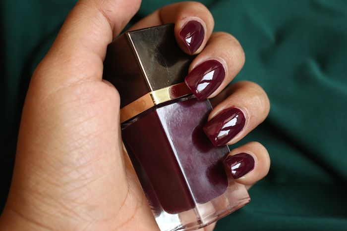 tom ford nail lacquer plum noir  review