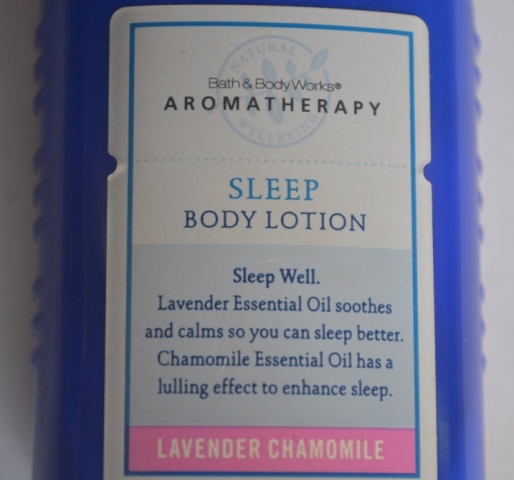 Bath and Body Works Lavender Chamomile Sleep Body Lotion