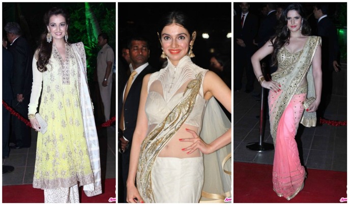 Best Dressed Celebrities at Arpita Khan’s Wedding Reception