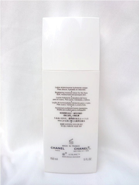 Chanel Le Blanc Brightening Moisture Lotion Review