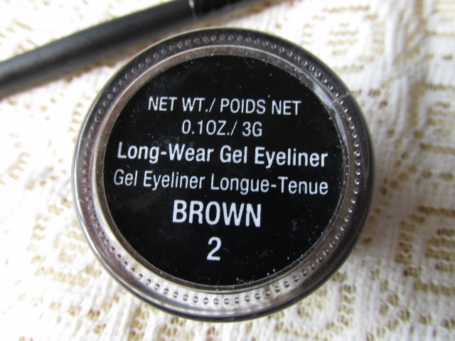 Coloressence Long Wear Dark Brown Gel Eyeliner