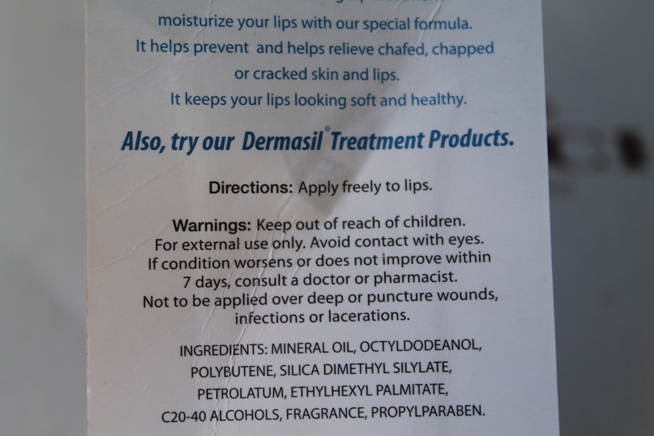 Dermasil Labs Moisturizing Lip Treatment