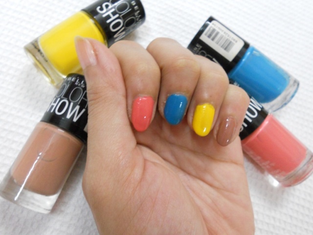 Maybelline New York Color Show Nail Paint 4 shades 7