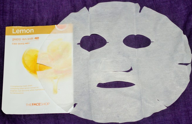 The Face Shop Real Nature Lemon Sheet Mask