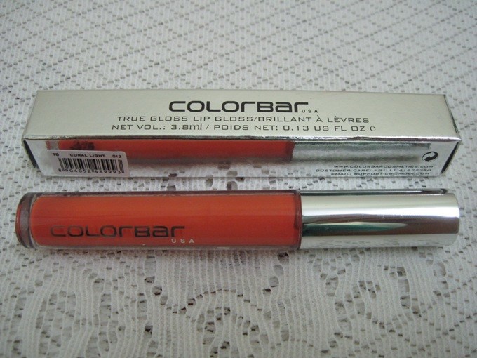 Colorbar Coral Light True Lip Gloss