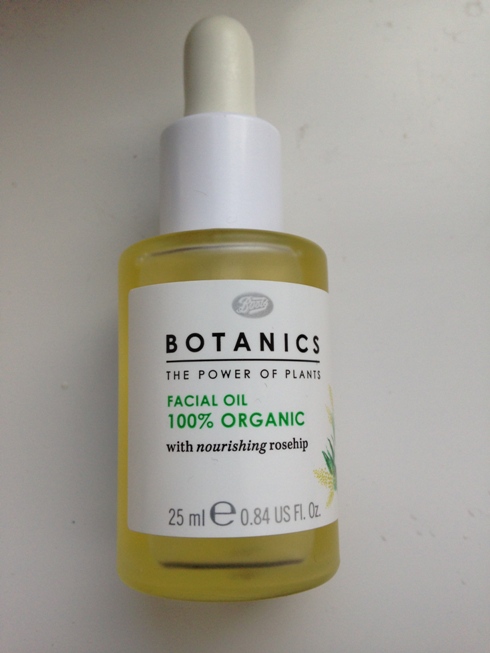 Boots Botanics 100% Organic Facial Oil