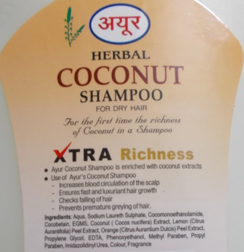 Does Ayur Herbal Coconut Shampoo Really Have the Goodness Of Coconuts 2