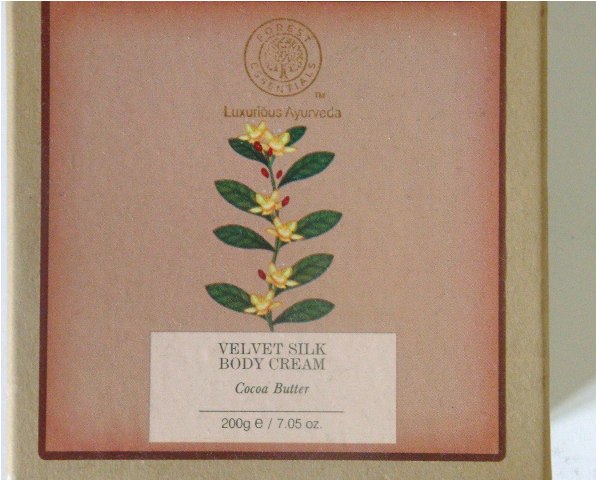 Forest Essentials Velvet Silk Body Cream Cocoa Butter (1)