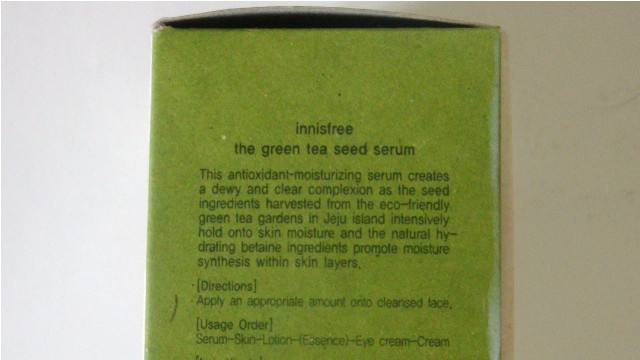 Innisfree Green Tea Seed Serum Review (6)